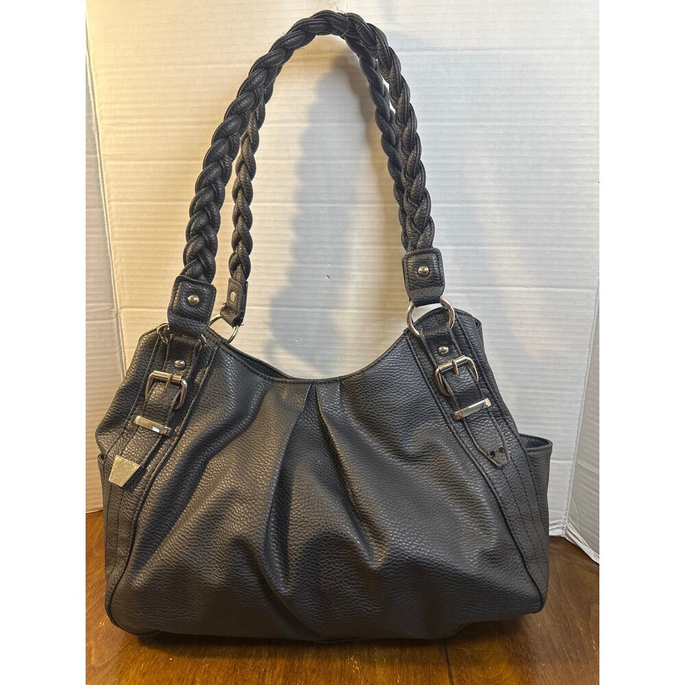 Black Leather Shoulder Bag Apt 9 Kohl’s Purse